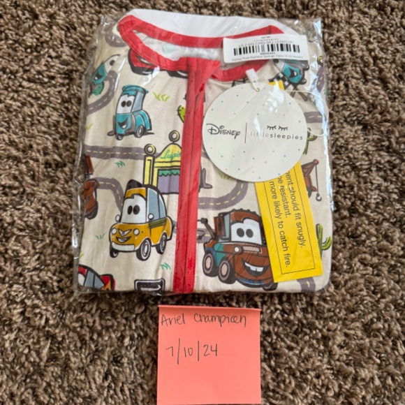 Cars Radiator Springs Little Sleepies Zippy - Picture 2 of 2